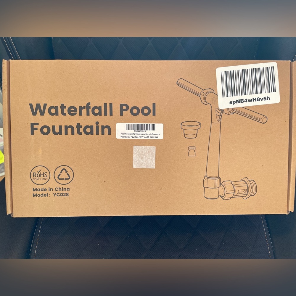 SUMMERBUDDY Pool Fountain for Above and In-Ground Pools Adjustable Dual Spray - Picture 5 of 6